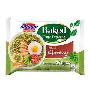 Sedaap Mi Instan Goreng (Baked)