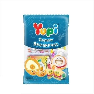 Yupi Kembang Gula Lunak Jeli Aneka Rasa (Seri Gummy Breakfast)