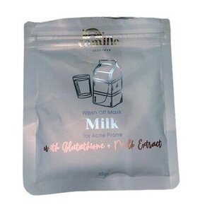 Camille Wash Off Mask Milk With Glutathione