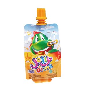 Inaco Minuman Jeli Rasa Mangga dengan Nata De Coco (Jelly Drink)