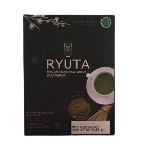 Ryuta Minuman Botanikal Serbuk Rasa Matcha