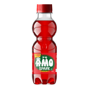 Amo Spark Minuman Rasa Stroberi Berkarbonasi