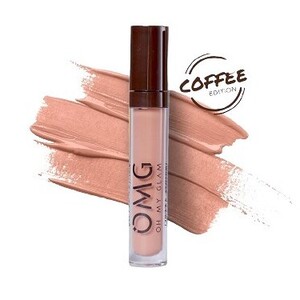 CEK BPOM OMG Oh My Glam Matte Kiss Lip Cream 13 Latte