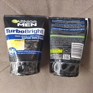 Cek Bpom Garnier Men TurboBright Dark Spots + Anti-Pollution Super Duo Foam