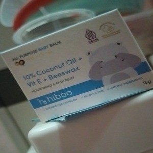 Cek Bpom Hiboo All Purpose Baby Balm With 10% Coconut Oil + Vit E + Beeswax